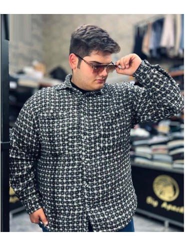 پیراهن پشمی دوجیب کد 2978